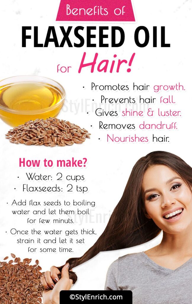 You Will Be Amazed To See The Benefits Of Flaxseed Oil For Hair!